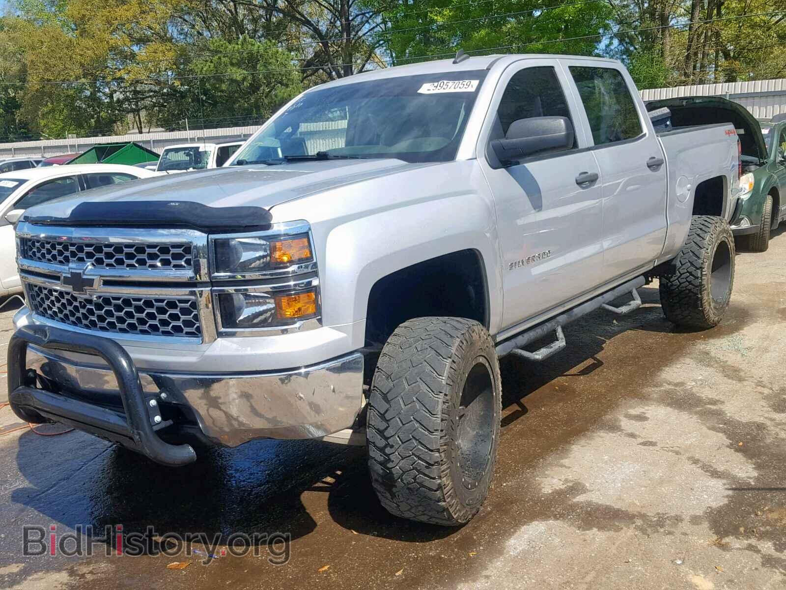 2014 CHEVROLET SILVERADO - VIN: 3GCUKREHXEG367263 - Фото 2