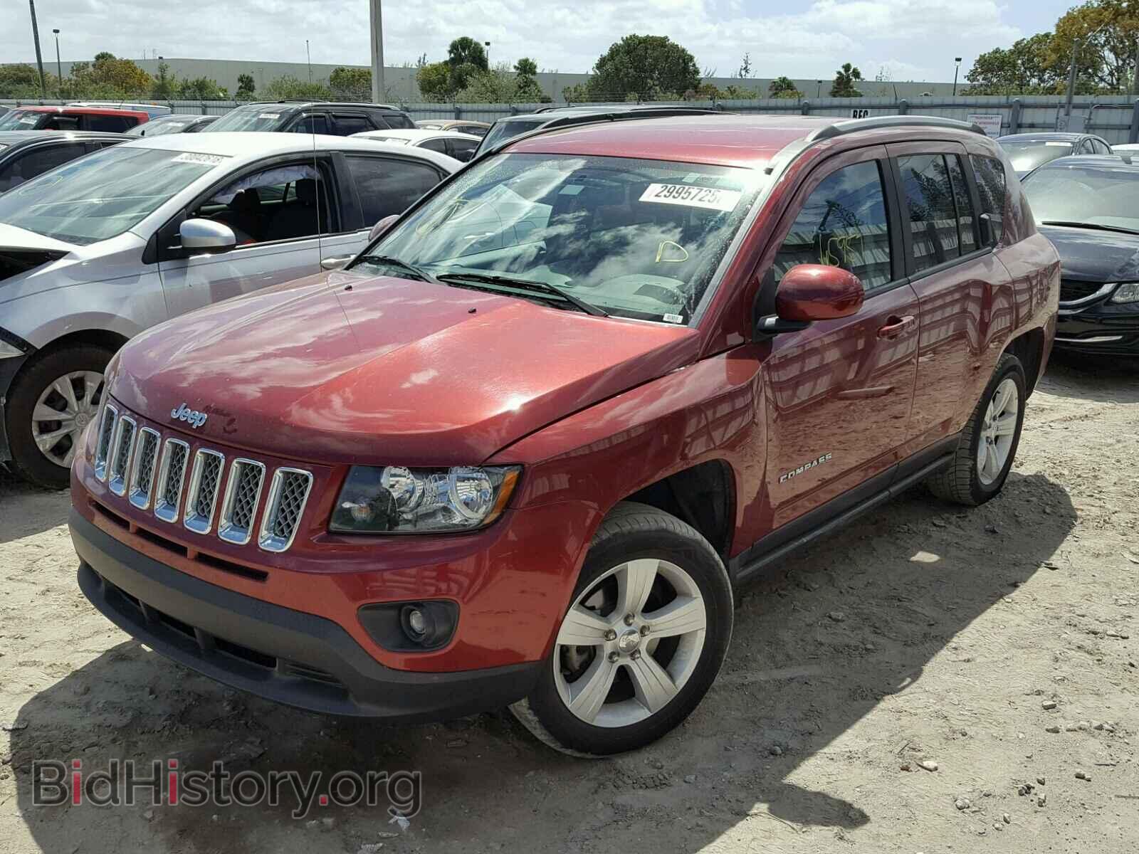 2016 JEEP COMPASS LA - VIN: 1C4NJDEB1GD585727 - Фото 2