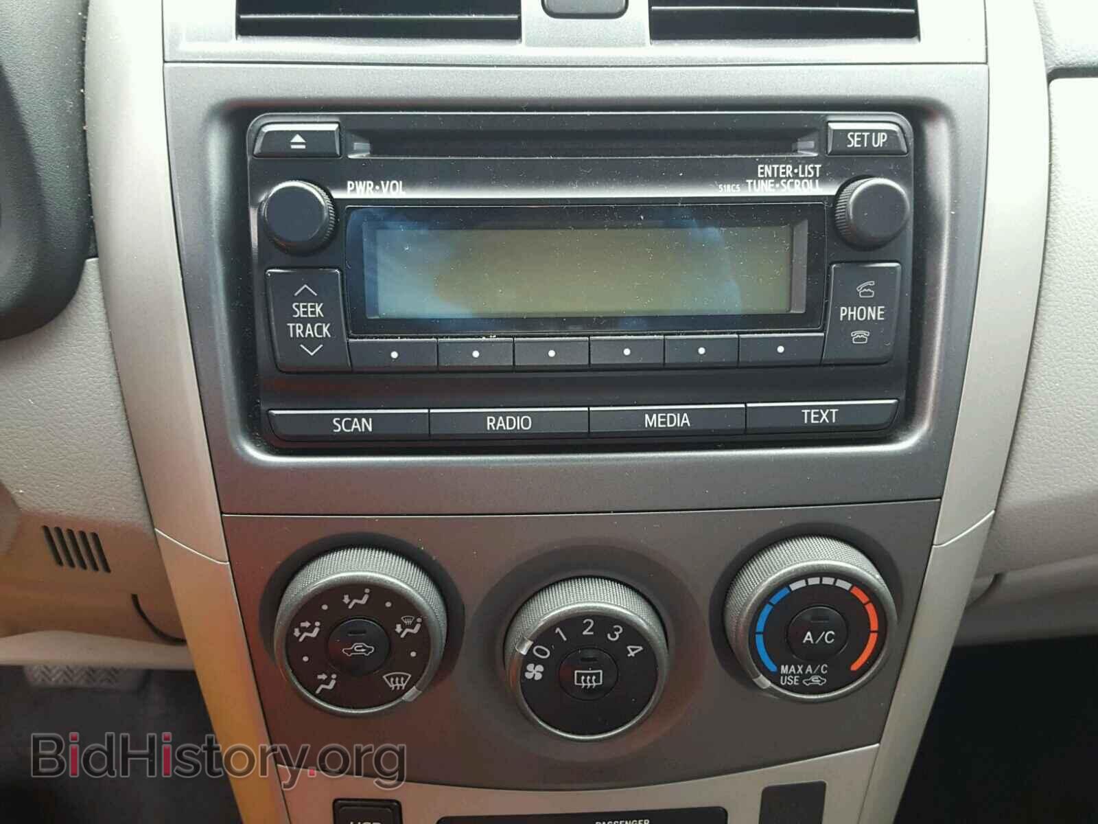 2012 TOYOTA COROLLA BA - VIN: 2T1BU4EE9CC790868 - Фото 9