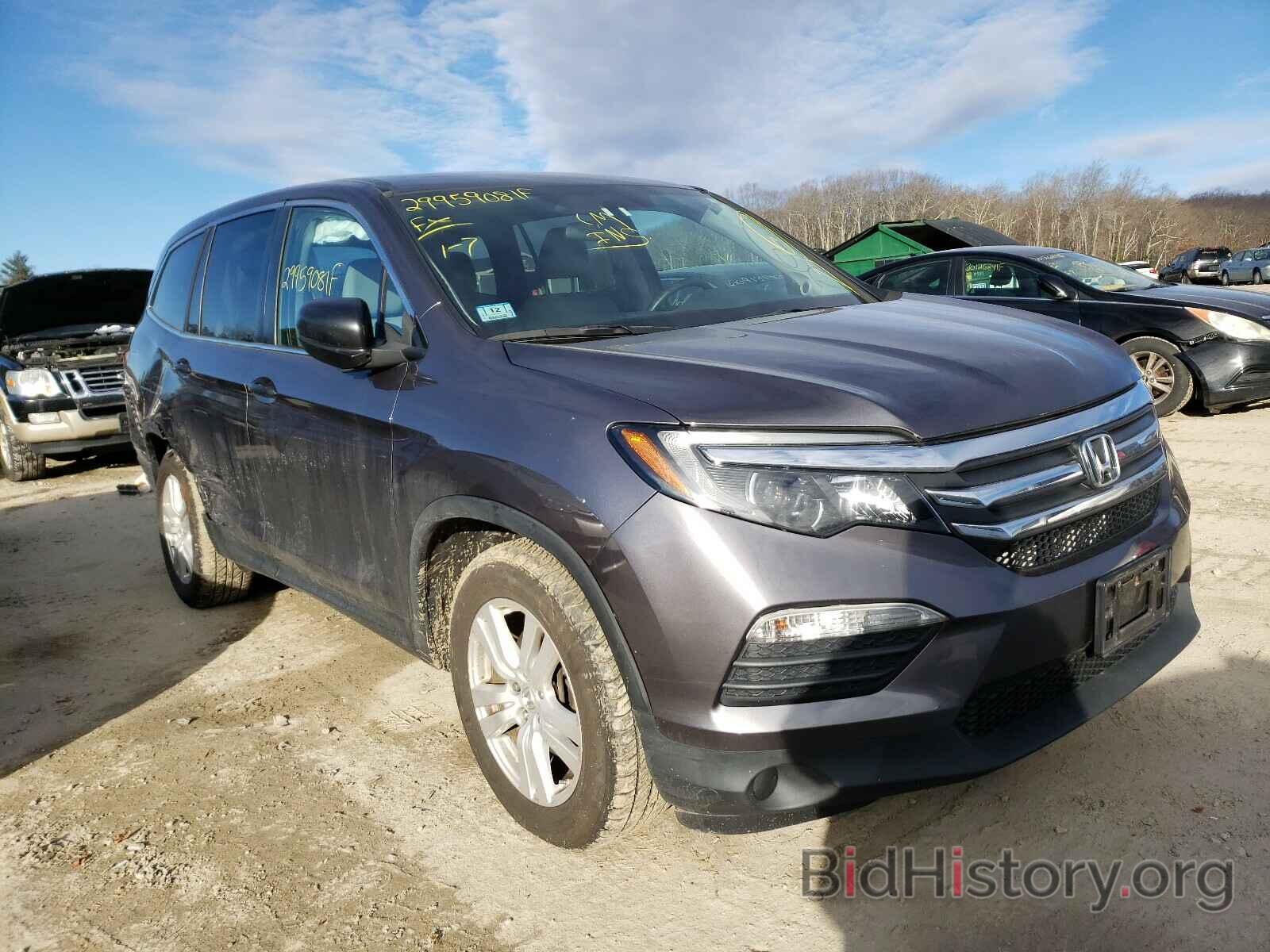 Фотография 5FNYF6H14GB079184 - HONDA PILOT 2016