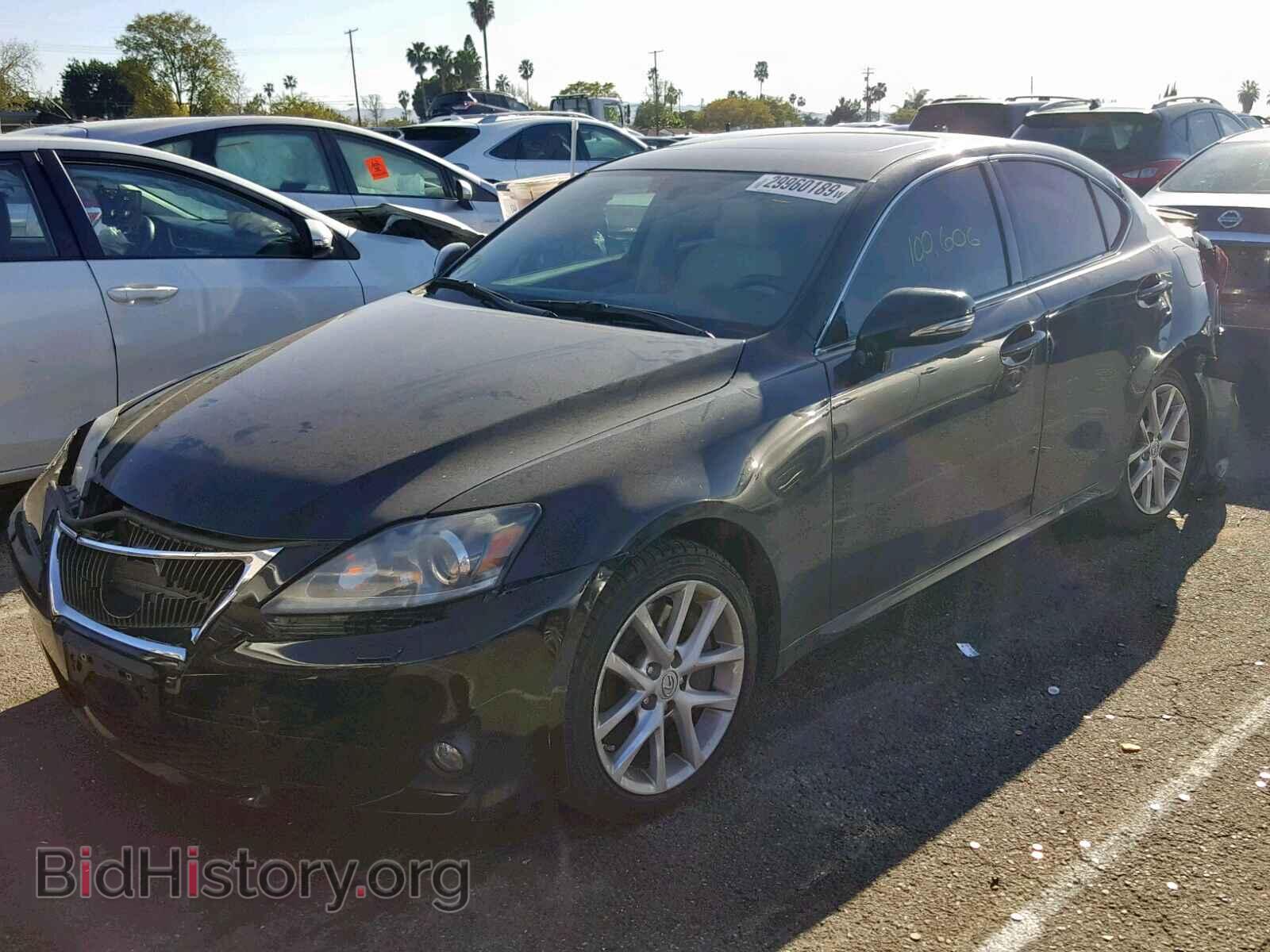 2011 LEXUS IS - VIN: JTHCE5C24B5001990 - Фото 2