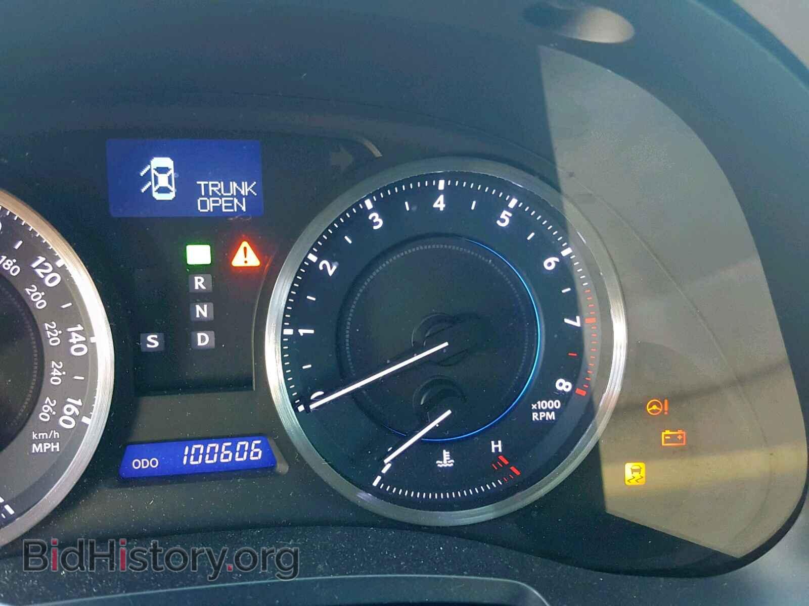 2011 LEXUS IS - VIN: JTHCE5C24B5001990 - Фото 8