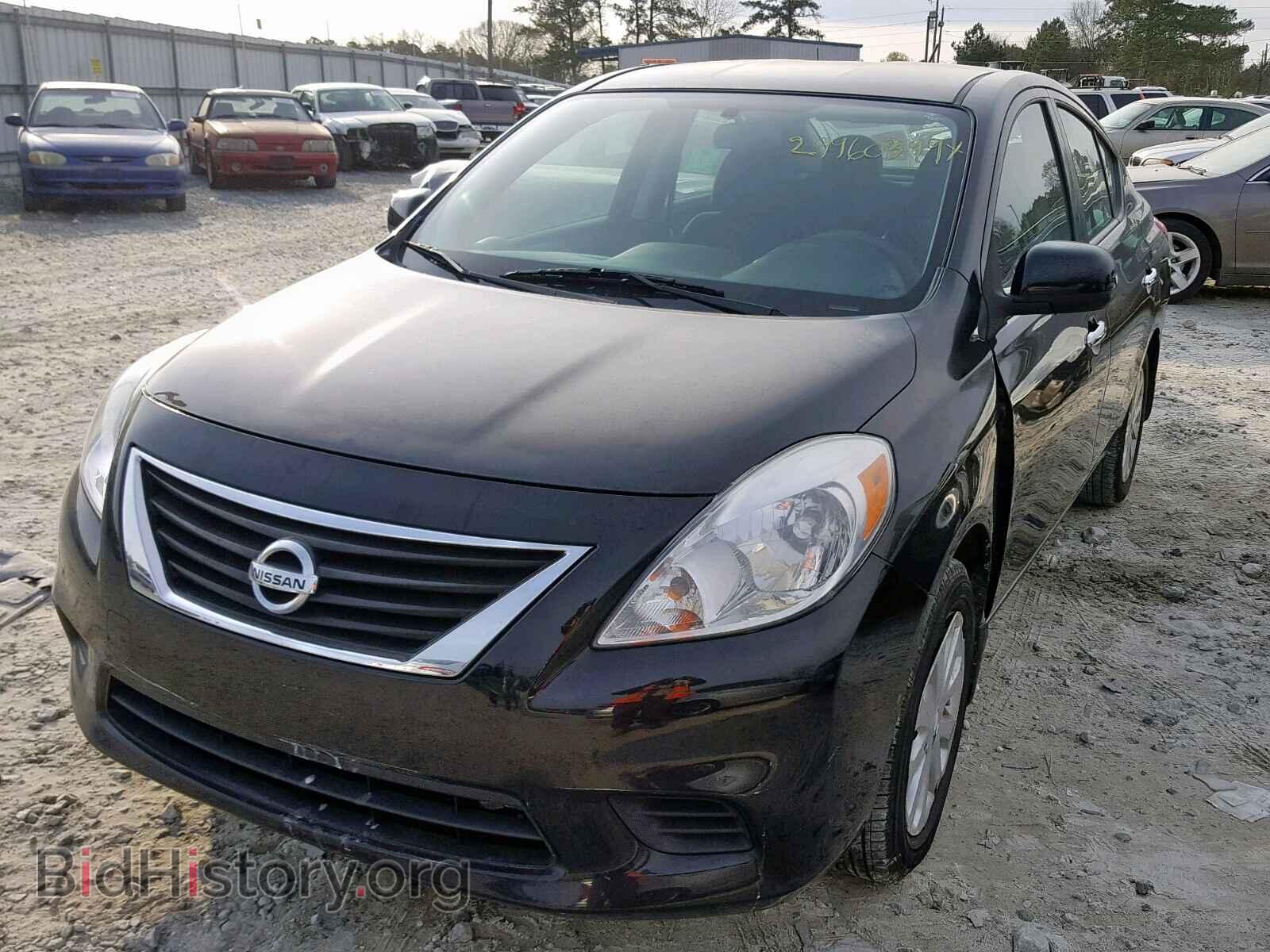 2012 NISSAN VERSA - VIN: 3N1CN7AP7CL906014 - Фото 2