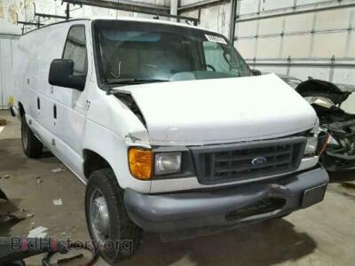2007 Ford ECONOLINE, белый — VIN 1FTSS34L77DB48934, Copart