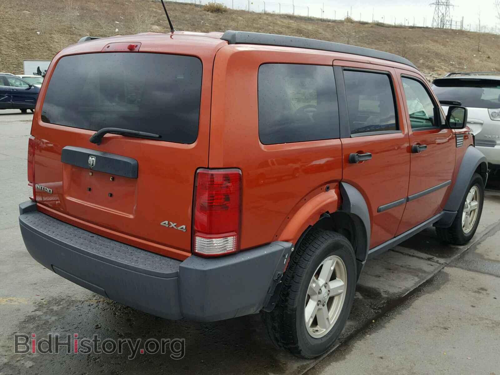 2007 DODGE NITRO - VIN: 1D8GU28K77W652093 - Фото 4