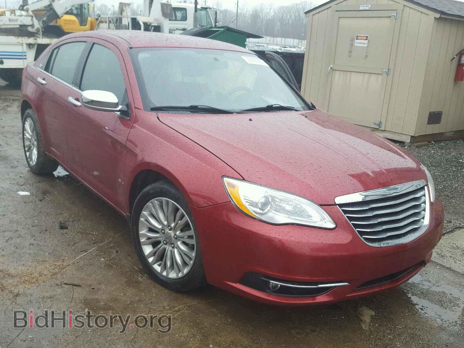 Фотография 1C3CCBCB8CN224254 - CHRYSLER 200 2012