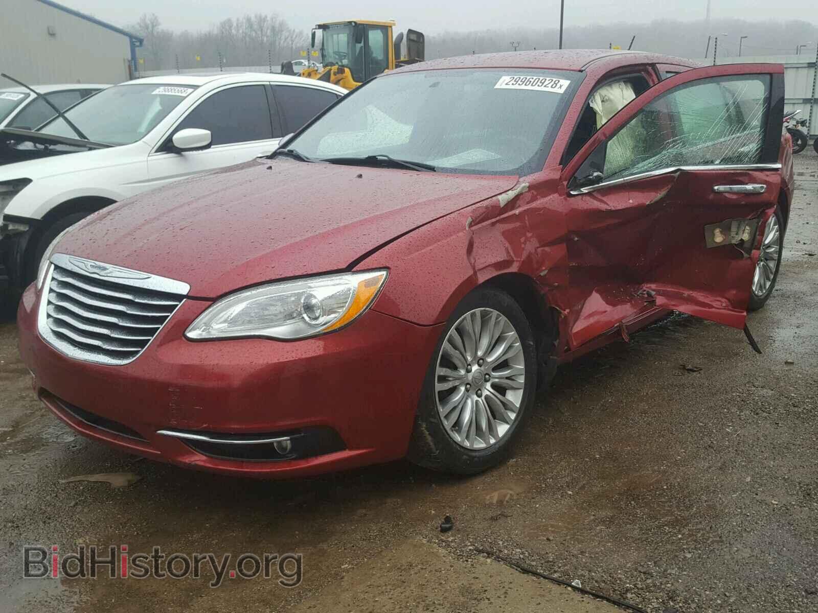 2012 CHRYSLER 200 - VIN: 1C3CCBCB8CN224254 - Фото 2