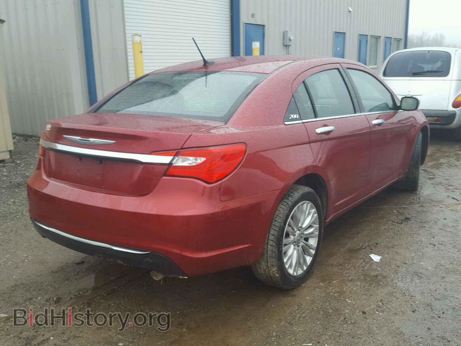 2012 CHRYSLER 200 - VIN: 1C3CCBCB8CN224254 - Фото 4