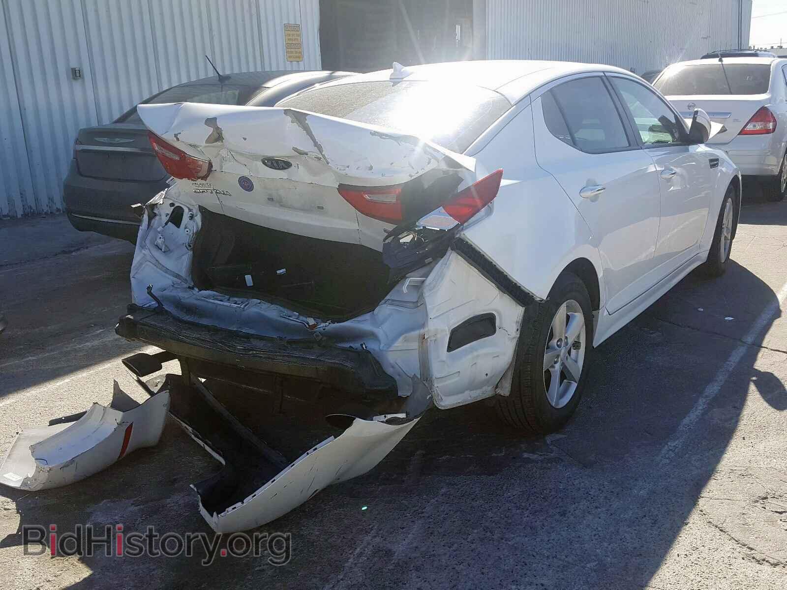 2015 KIA OPTIMA - VIN: 5XXGM4A73FG444356 - Фото 4