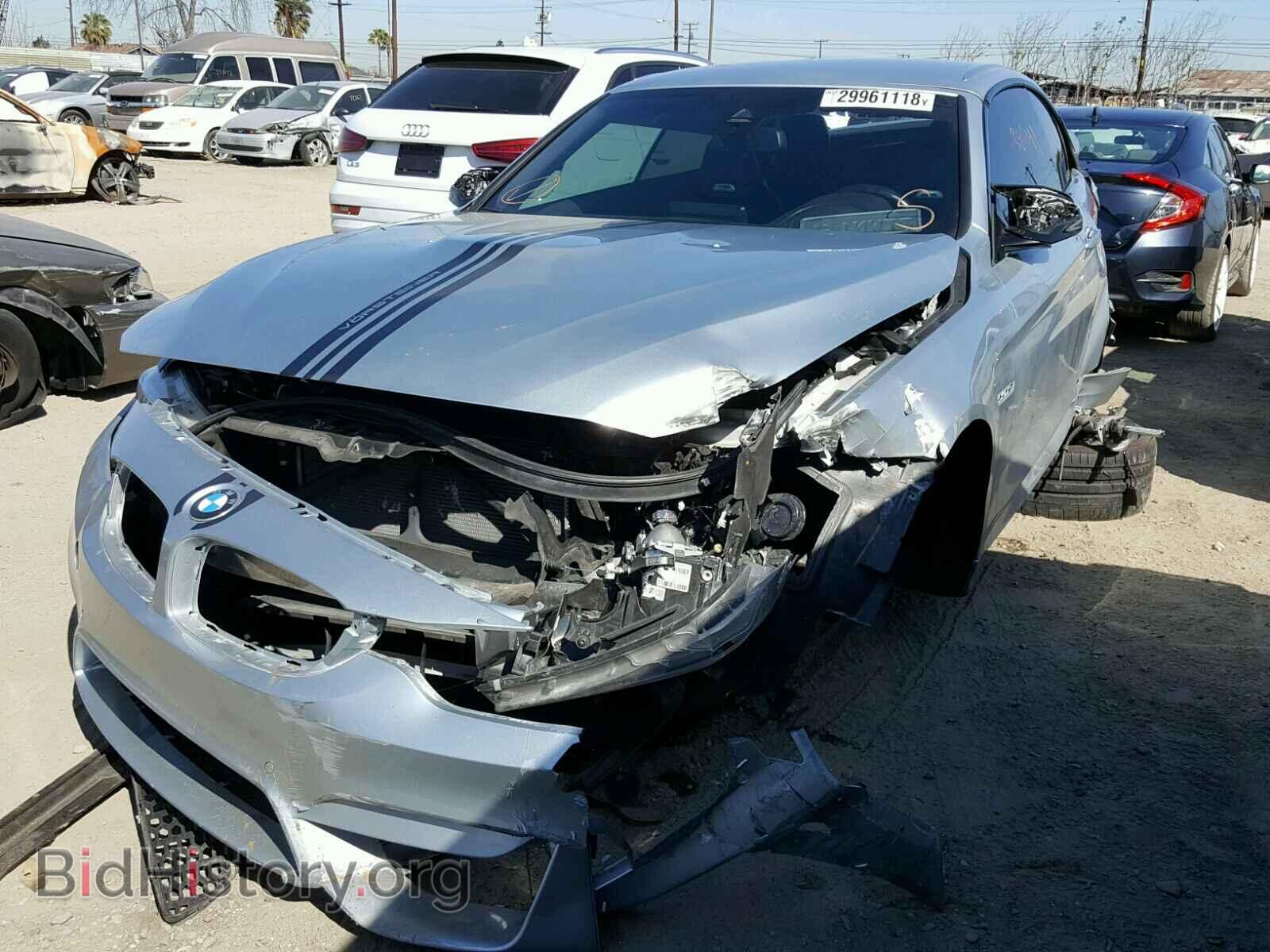 2015 BMW M4 - VIN: WBS3U9C59FJ968283 - Фото 2