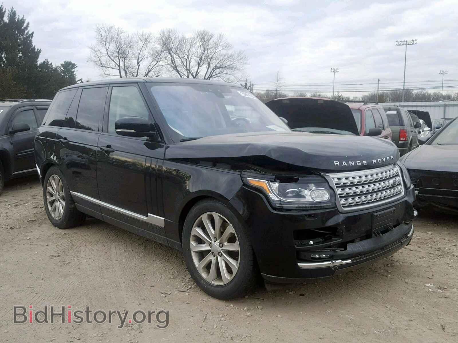 Photo SALGS2FV7HA331535 - LAND ROVER RANGE ROVE 2017