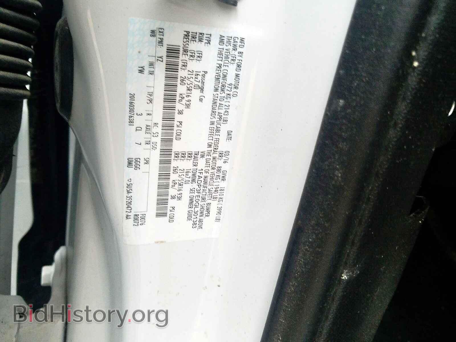 2016 FORD FOCUS - VIN: 1FADP3FE0GL301383 - Photo 10