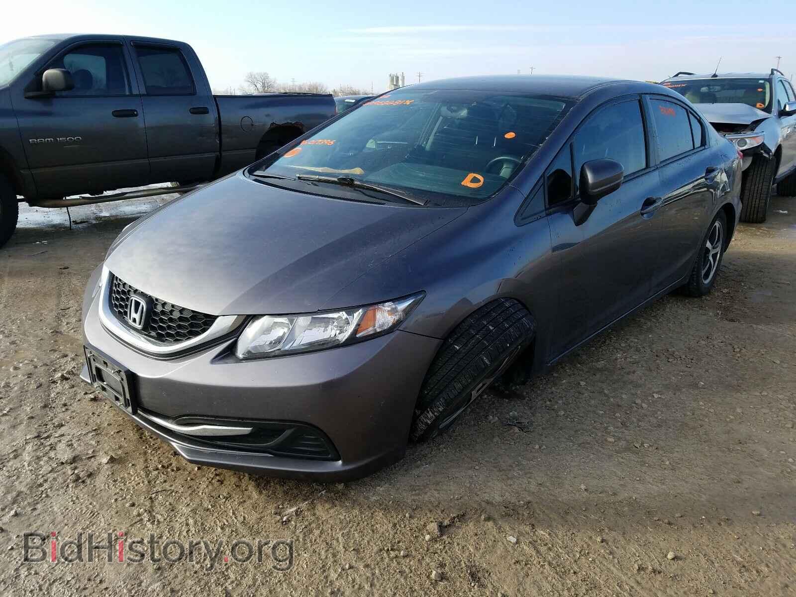 2015 HONDA CIVIC - VIN: 19XFB2F77FE017396 - Photo 2