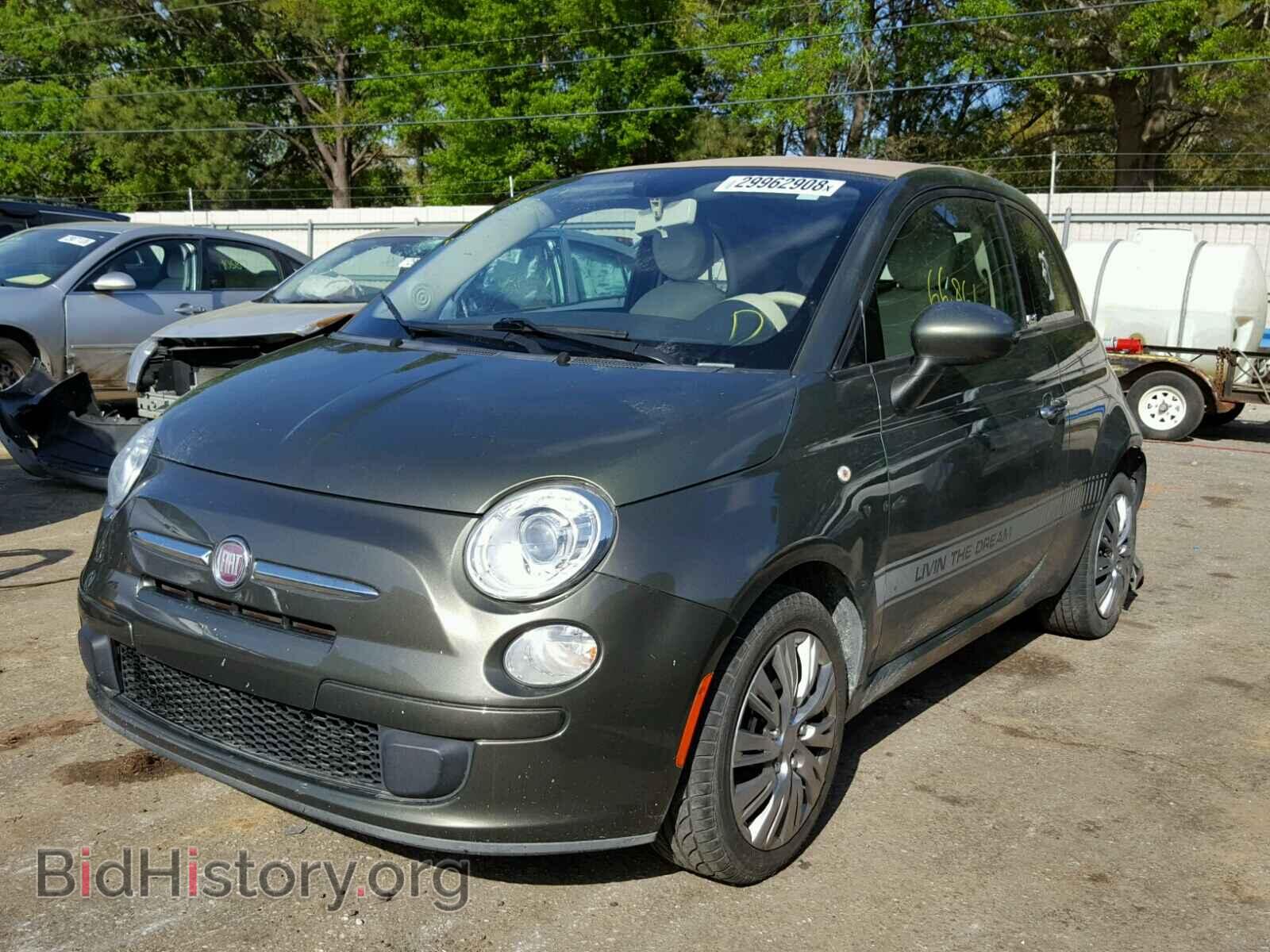 2012 FIAT 500 - VIN: 3C3CFFDR2CT280846 - Фото 2