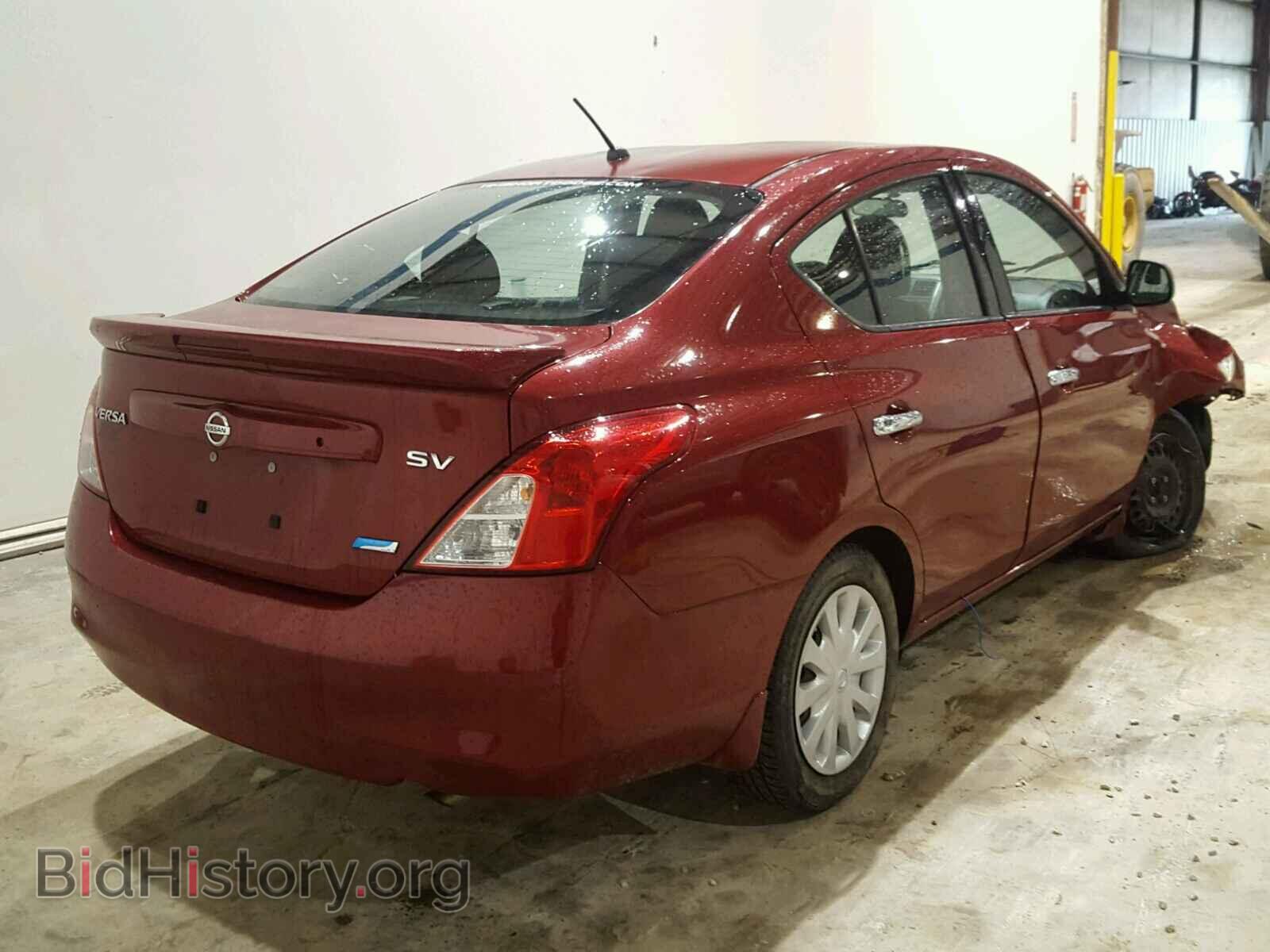 2014 NISSAN VERSA - VIN: 3N1CN7AP2EK454367 - Фото 4