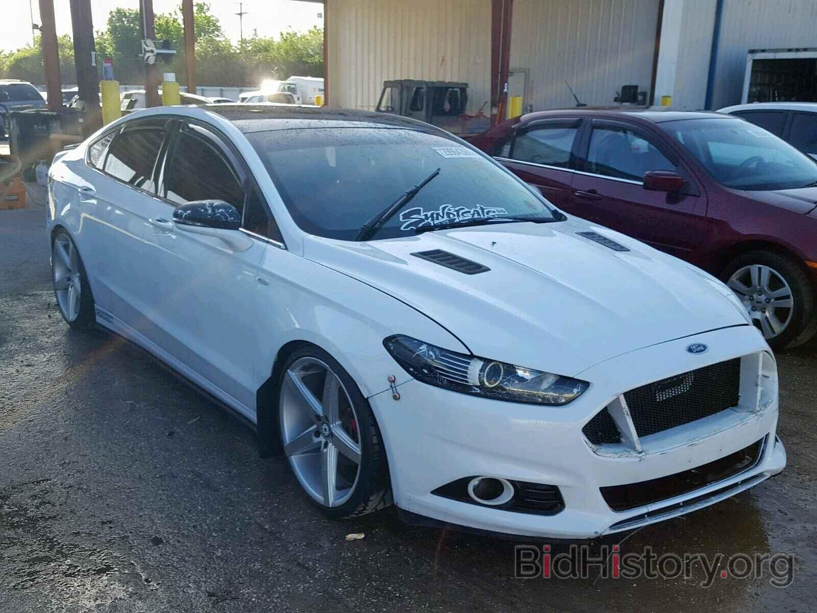 Фотография 3FA6P0H71DR372384 - FORD FUSION SE 2013