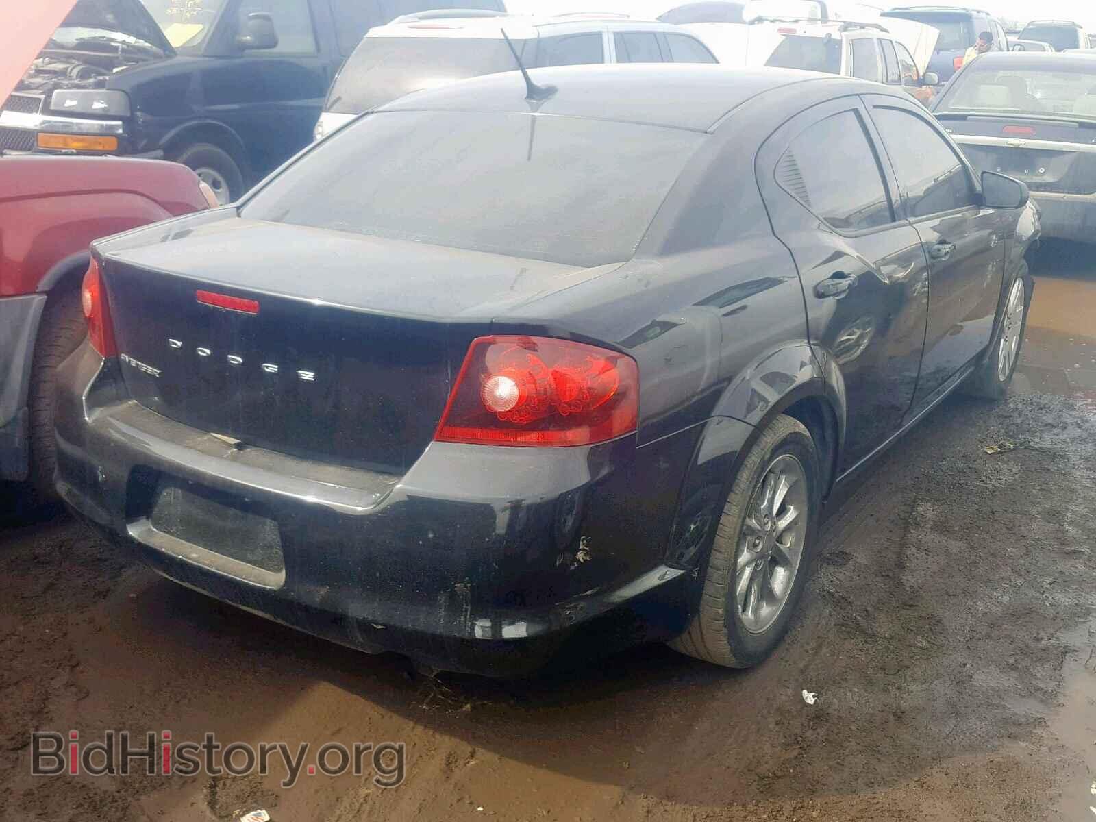 2013 DODGE AVENGER - VIN: 1C3CDZAB5DN616148 - Фото 4
