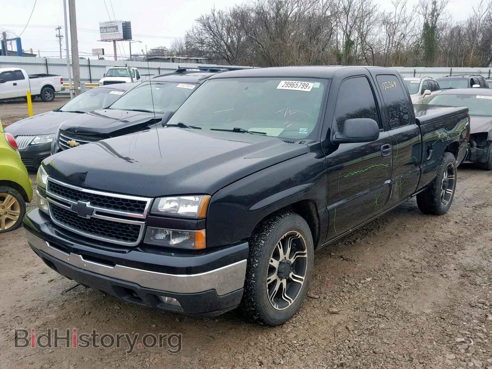 2006 CHEVROLET SILVERADO - VIN: 1GCEC19Z96Z222531 - Фото 2
