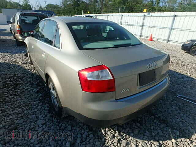 2002 AUDI A4 - VIN: WAULT68E92A175395 - Фото 3