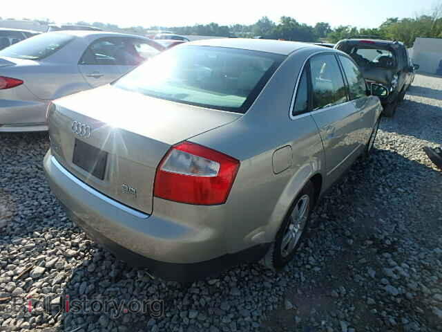 2002 AUDI A4 - VIN: WAULT68E92A175395 - Фото 4