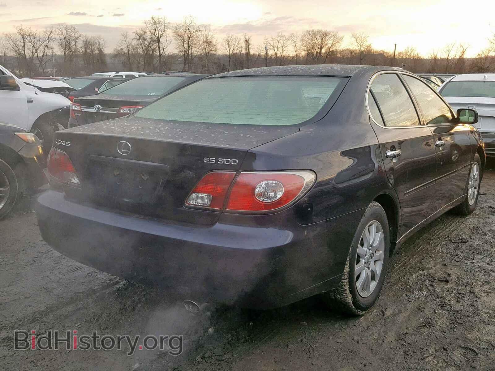 2003 LEXUS ES300 - VIN: JTHBF30G036017256 - Фото 4