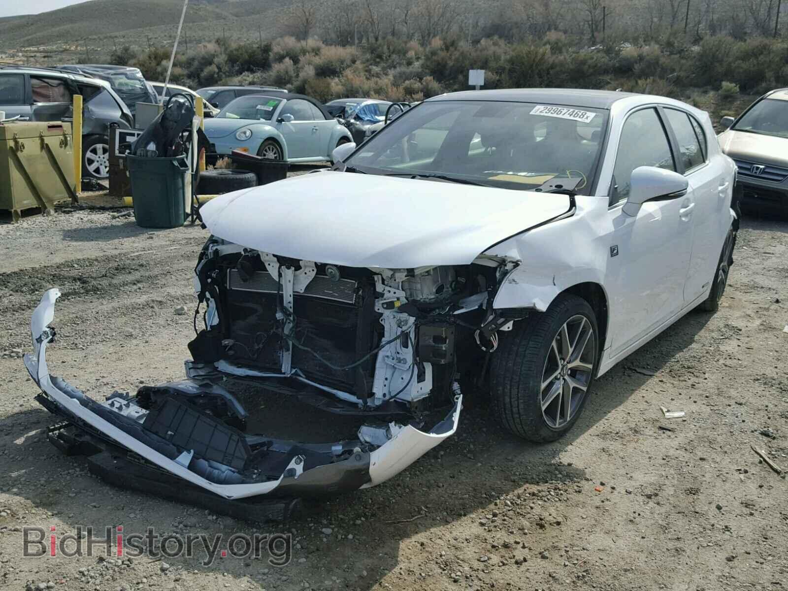 2015 LEXUS CT 200 - VIN: JTHKD5BH1F2226248 - Фото 2