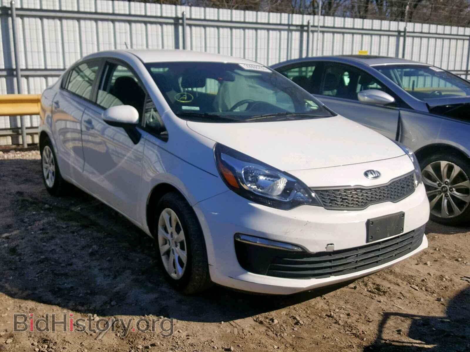 Фотография KNADM4A36G6645858 - KIA RIO 2016