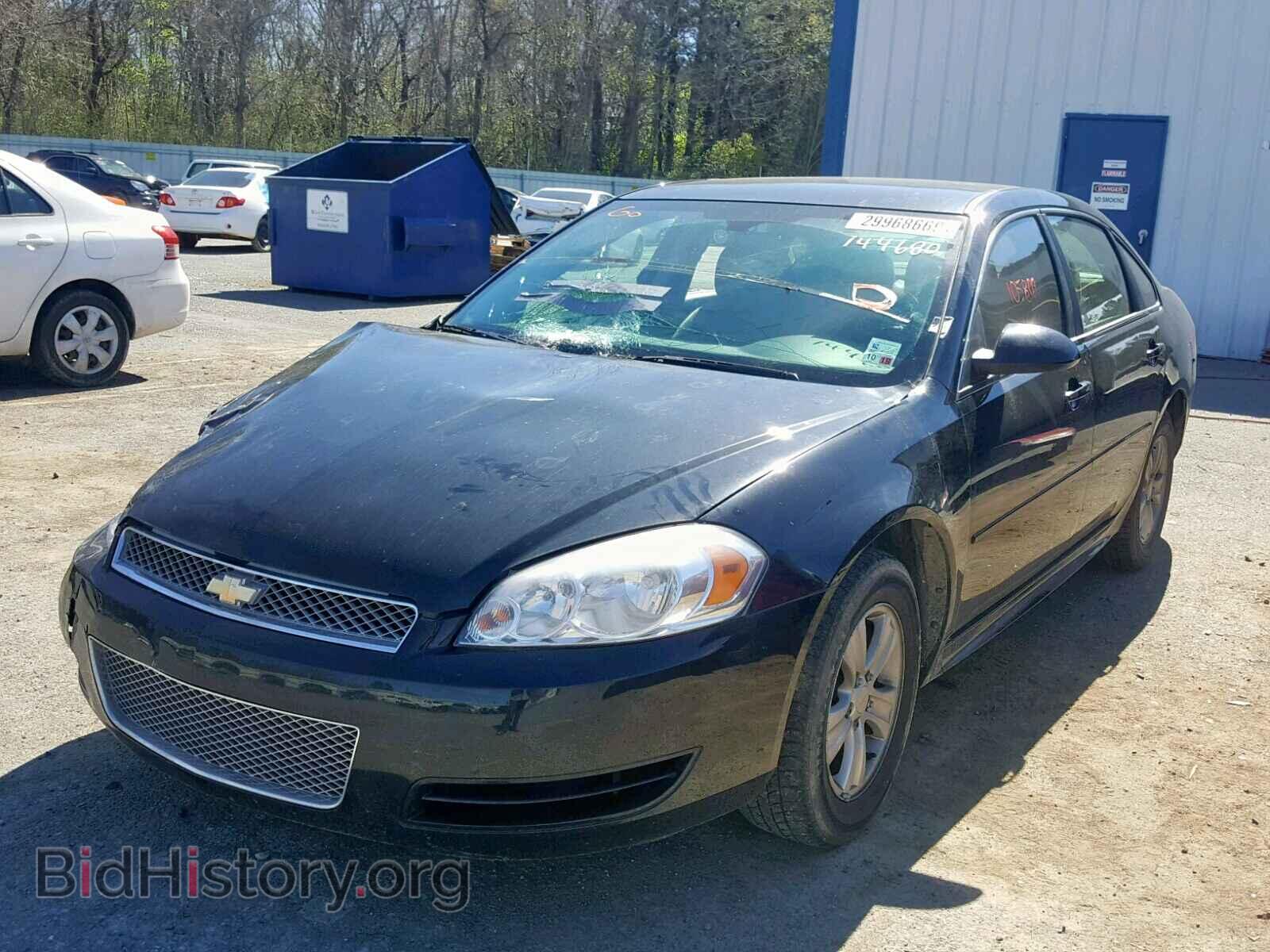 2012 CHEVROLET IMPALA - VIN: 2G1WF5E36C1144680 - Фото 2
