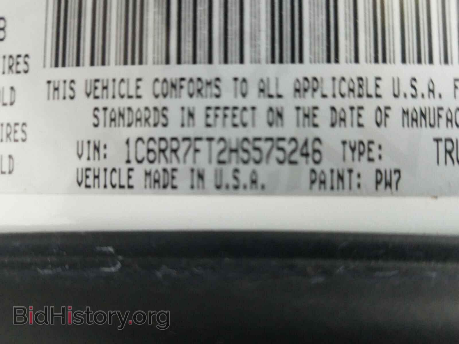 2017 RAM 1500 - VIN: 1C6RR7FT2HS575246 - Фото 10