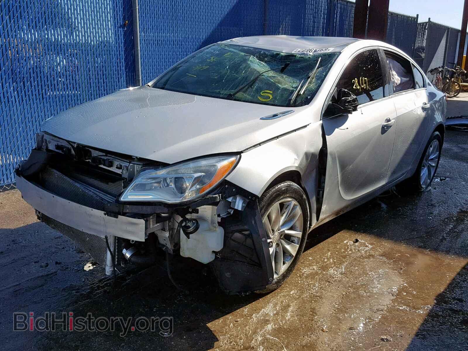 2014 BUICK REGAL - VIN: 2G4GK5EX4E9180359 - Фото 2