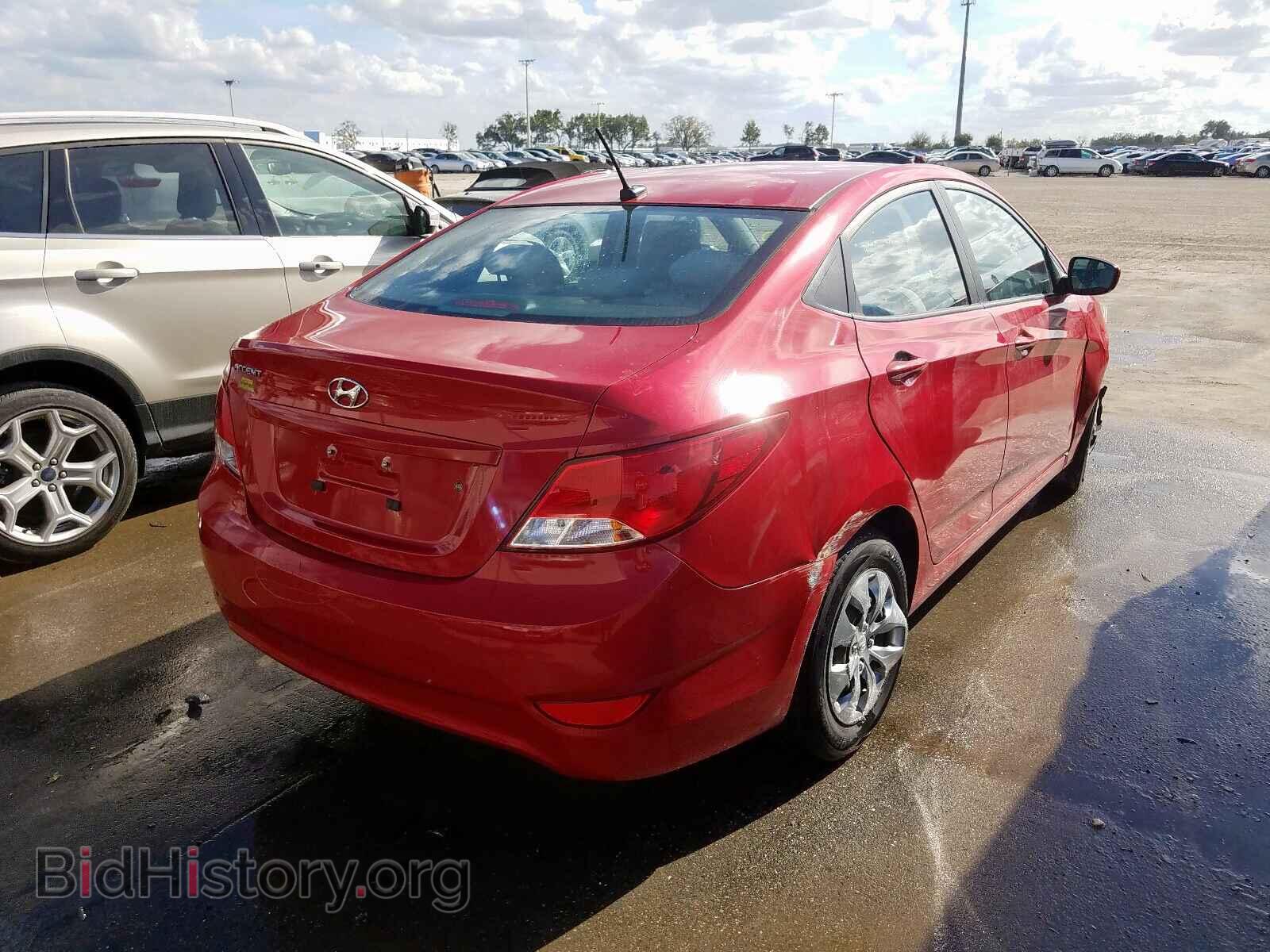 2017 HYUNDAI ACCENT - VIN: KMHCT4AE6HU333535 - Фото 4