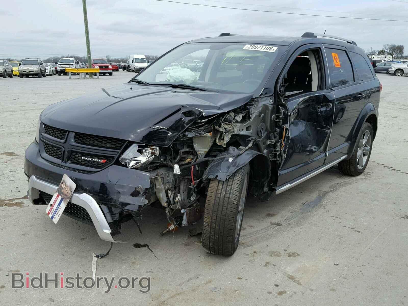 2017 DODGE JOURNEY - VIN: 3C4PDCGB0HT607901 - Фото 2