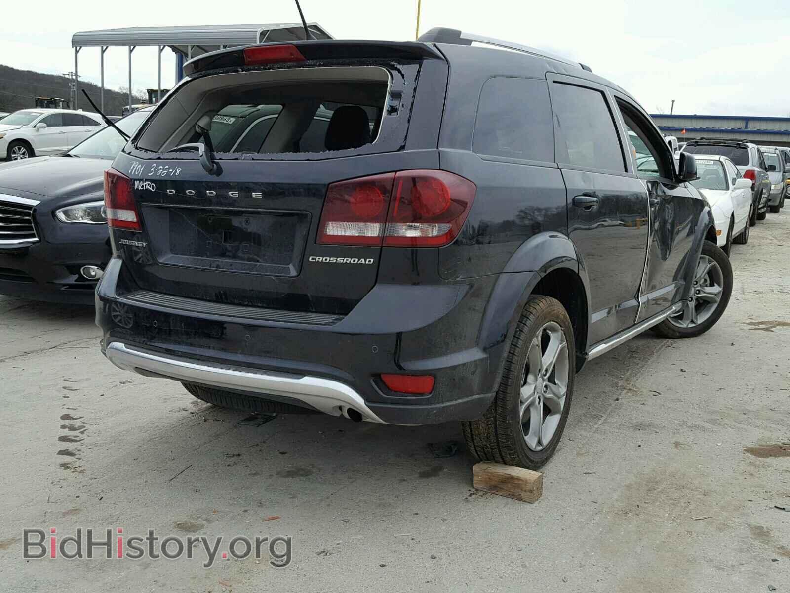 2017 DODGE JOURNEY - VIN: 3C4PDCGB0HT607901 - Фото 4