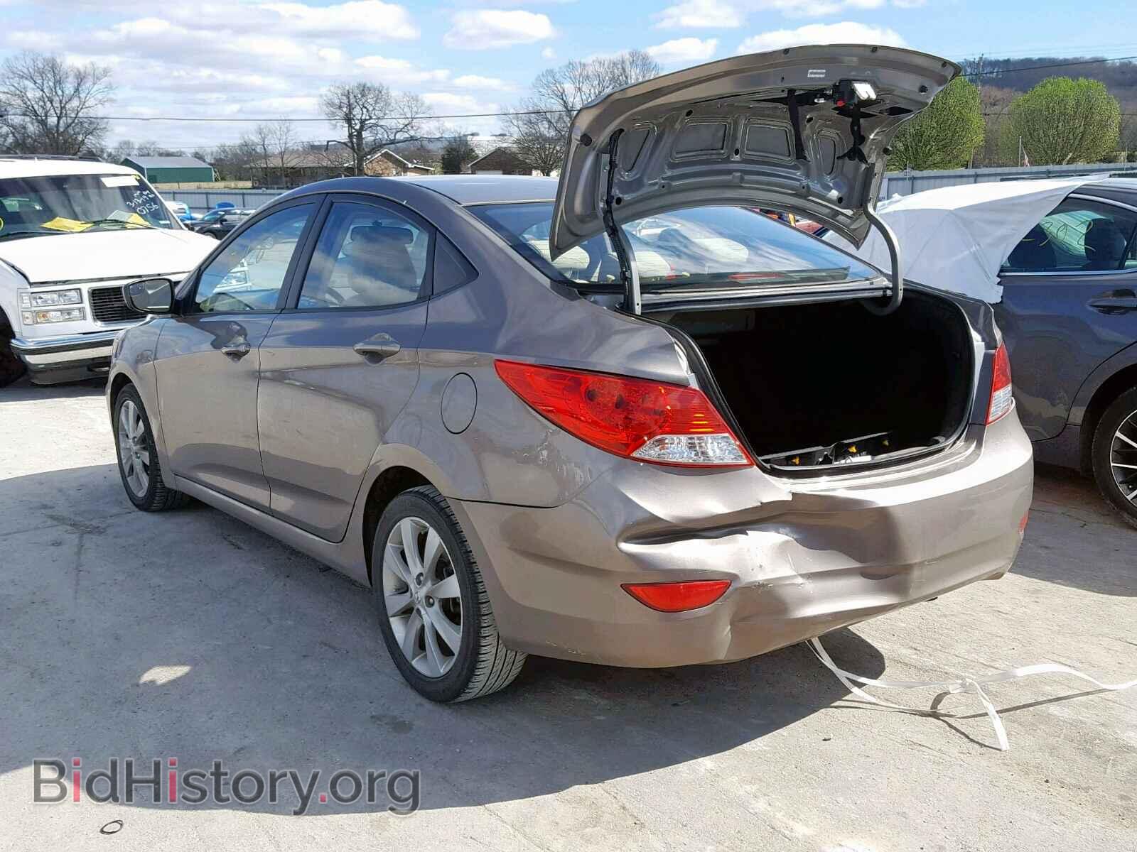 2014 HYUNDAI ACCENT - VIN: KMHCU4AE4EU604391 - Фото 3
