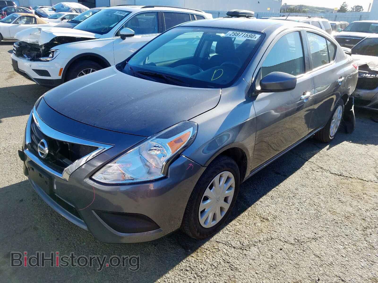 2019 NISSAN VERSA - VIN: 3N1CN7AP3KL844108 - Фото 2