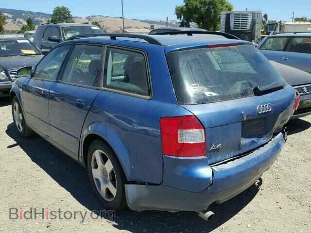 2002 AUDI A4 - VIN: WAUVC68E52A181607 - Фото 3