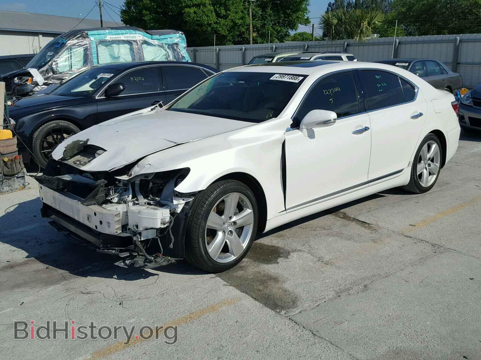 2011 LEXUS LS460 - VIN: JTHBL5EF8B5102032 - Фото 2