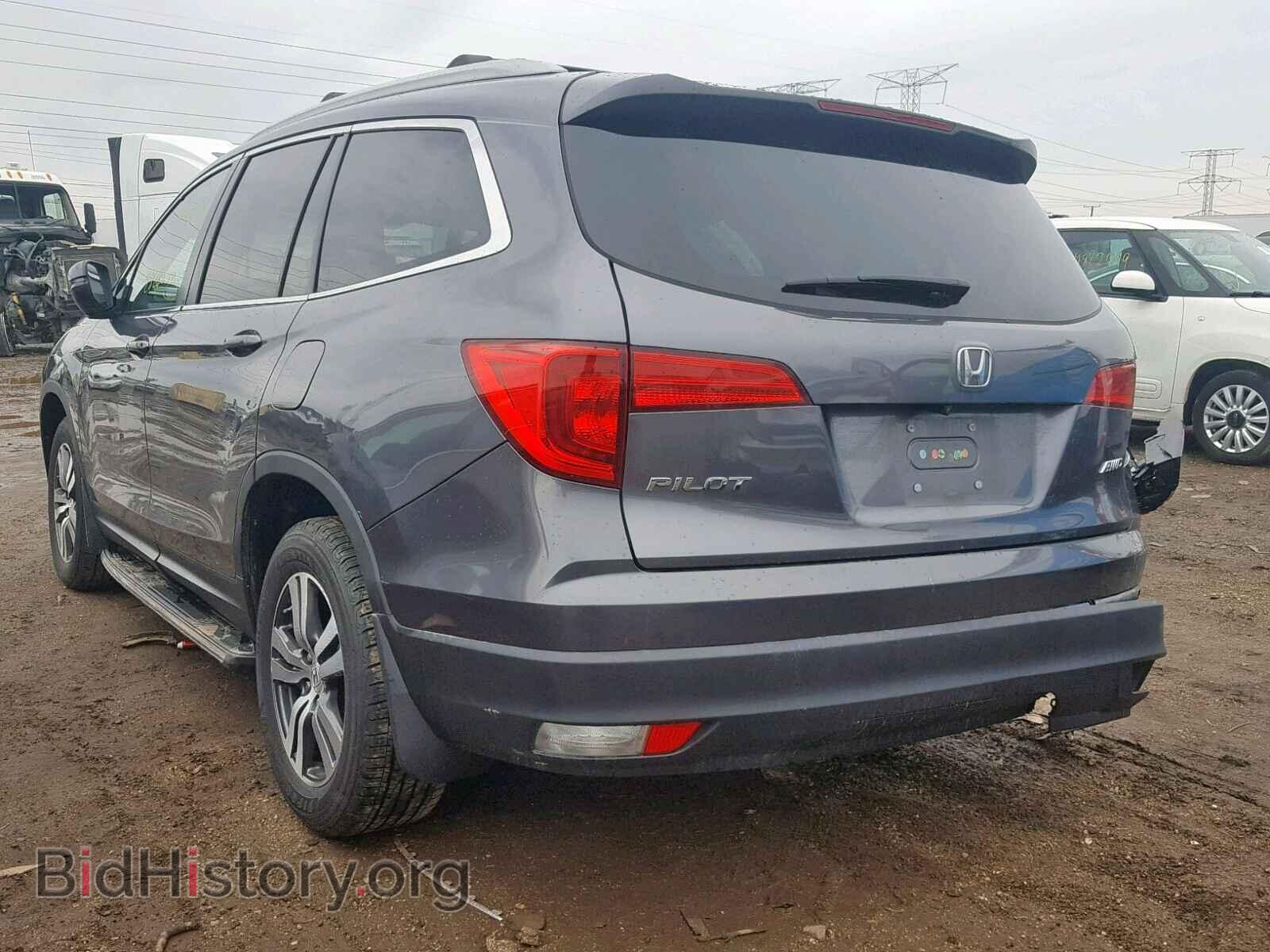 2016 HONDA PILOT EXL - VIN: 5FNYF6H57GB015899 - Фото 3