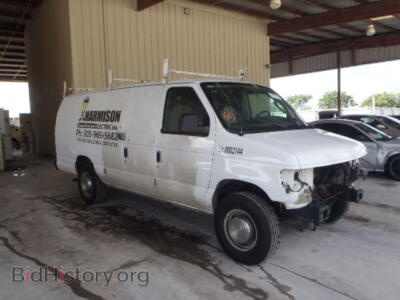 2006 Ford ECONOLINE, белый — VIN 1FTNS24W06DB38259, Copart