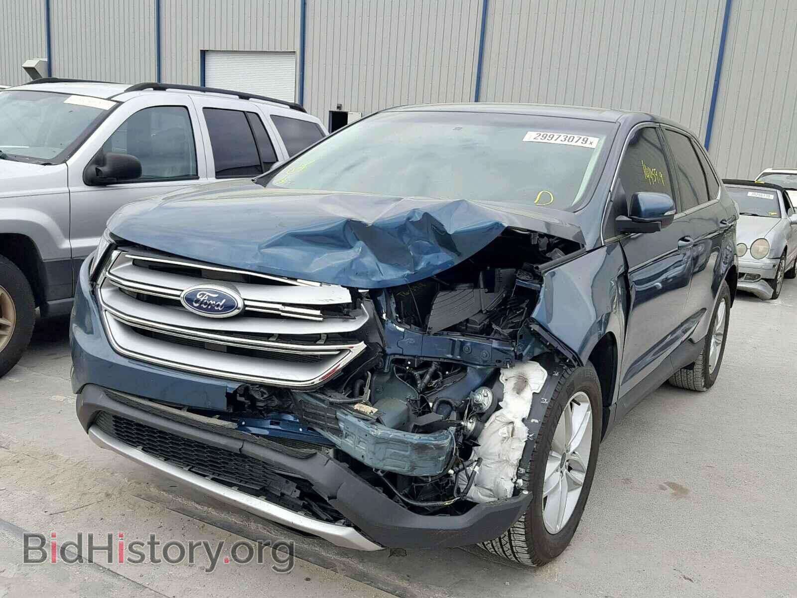 2016 FORD EDGE SEL - VIN: 2FMPK3J89GBC04508 - Photo 2
