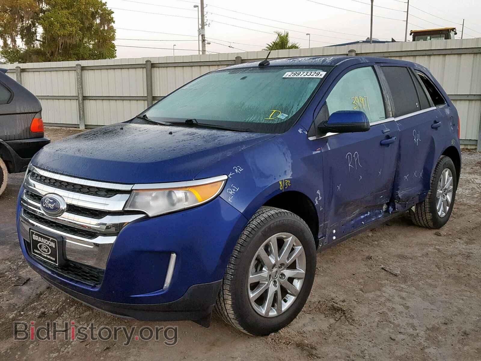 2013 FORD EDGE - VIN: 2FMDK3KC0DBB00667 - Фото 2