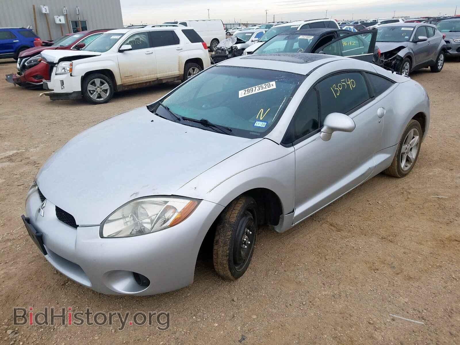 2007 MITSUBISHI ECLIPSE - VIN: 4A3AK24F27E005543 - Фото 2
