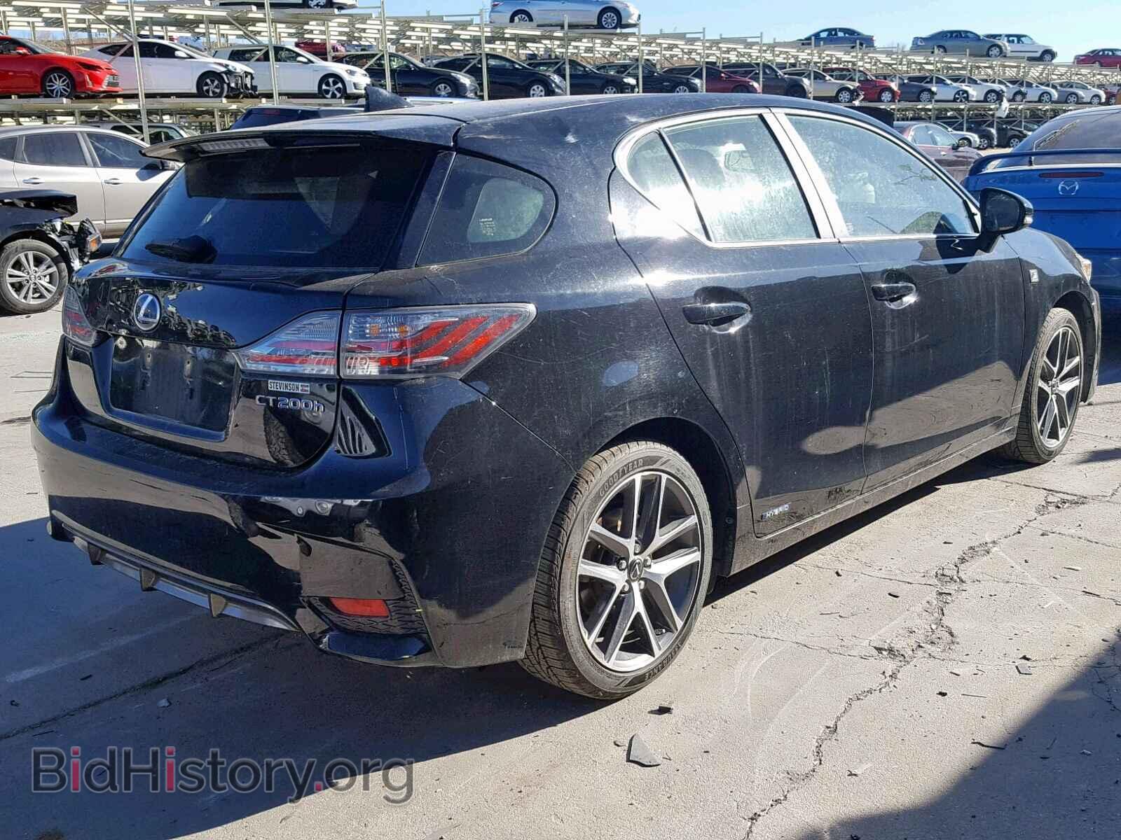 2014 LEXUS CT 200 - VIN: JTHKD5BH6E2199319 - Фото 4