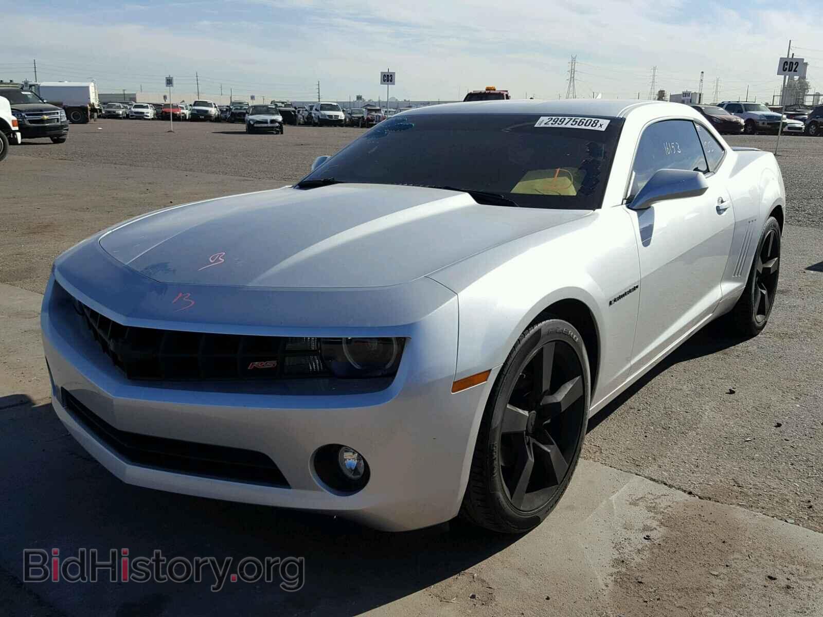 2012 CHEVROLET CAMARO - VIN: 2G1FB1E33C9147123 - Фото 2
