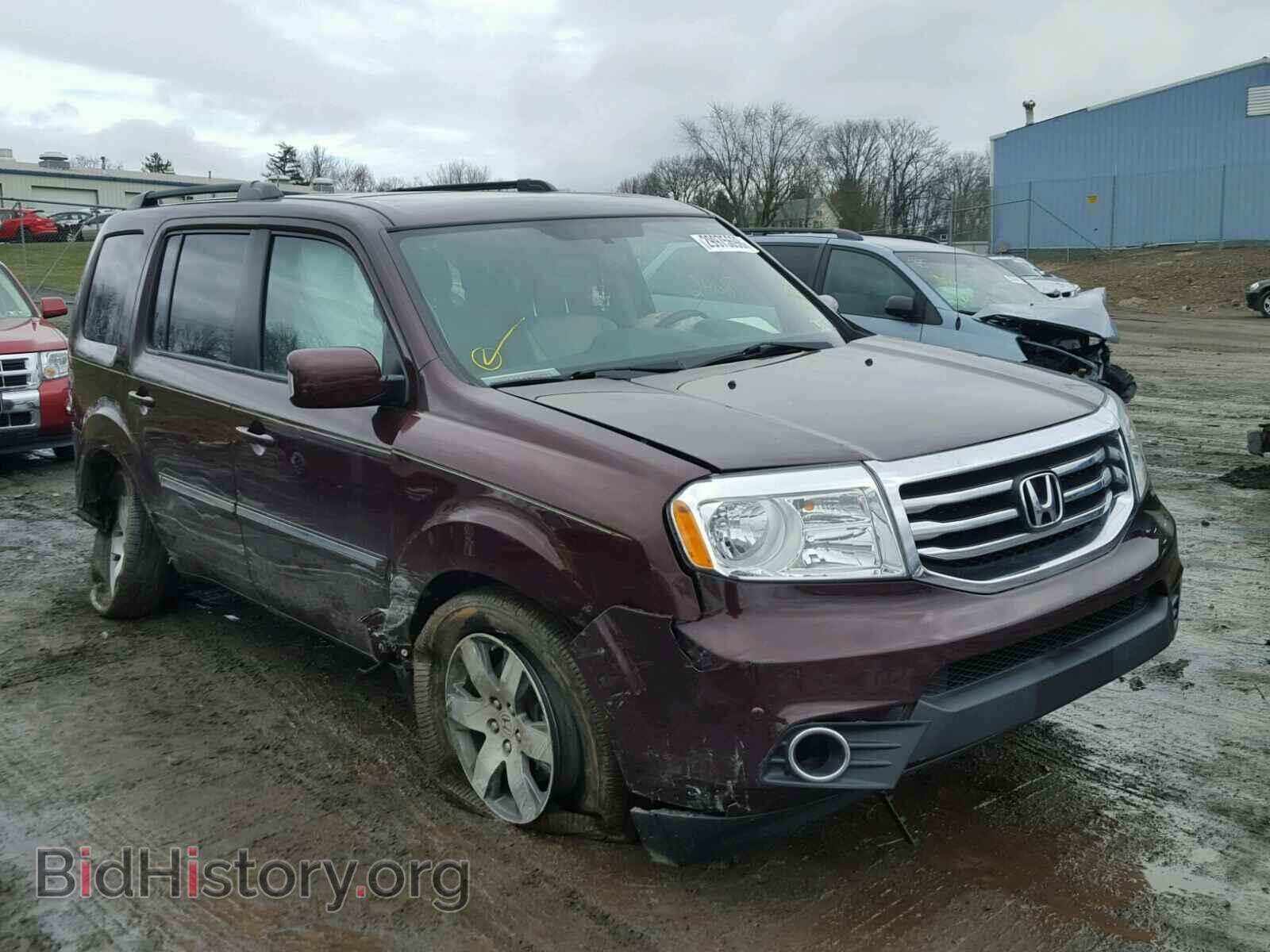 Фотография 5FNYF4H93EB022871 - HONDA PILOT 2014