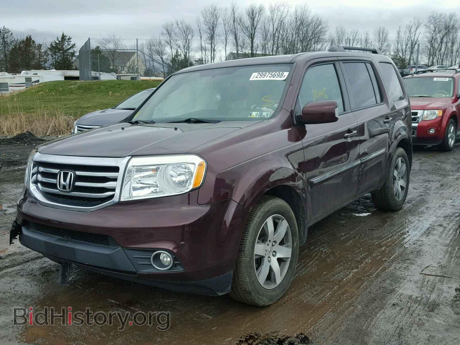 2014 HONDA PILOT - VIN: 5FNYF4H93EB022871 - Фото 2