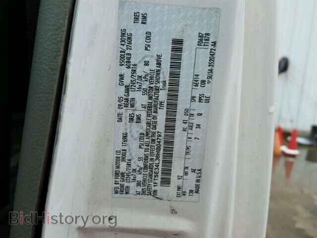 2006 FORD ECONOLINE - VIN: 1FTSE34L36HB04797 - Photo 10