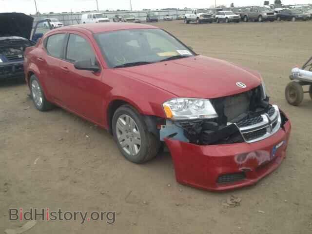 Фотография 1C3CDZAB9CN173534 - DODGE AVENGER 2012