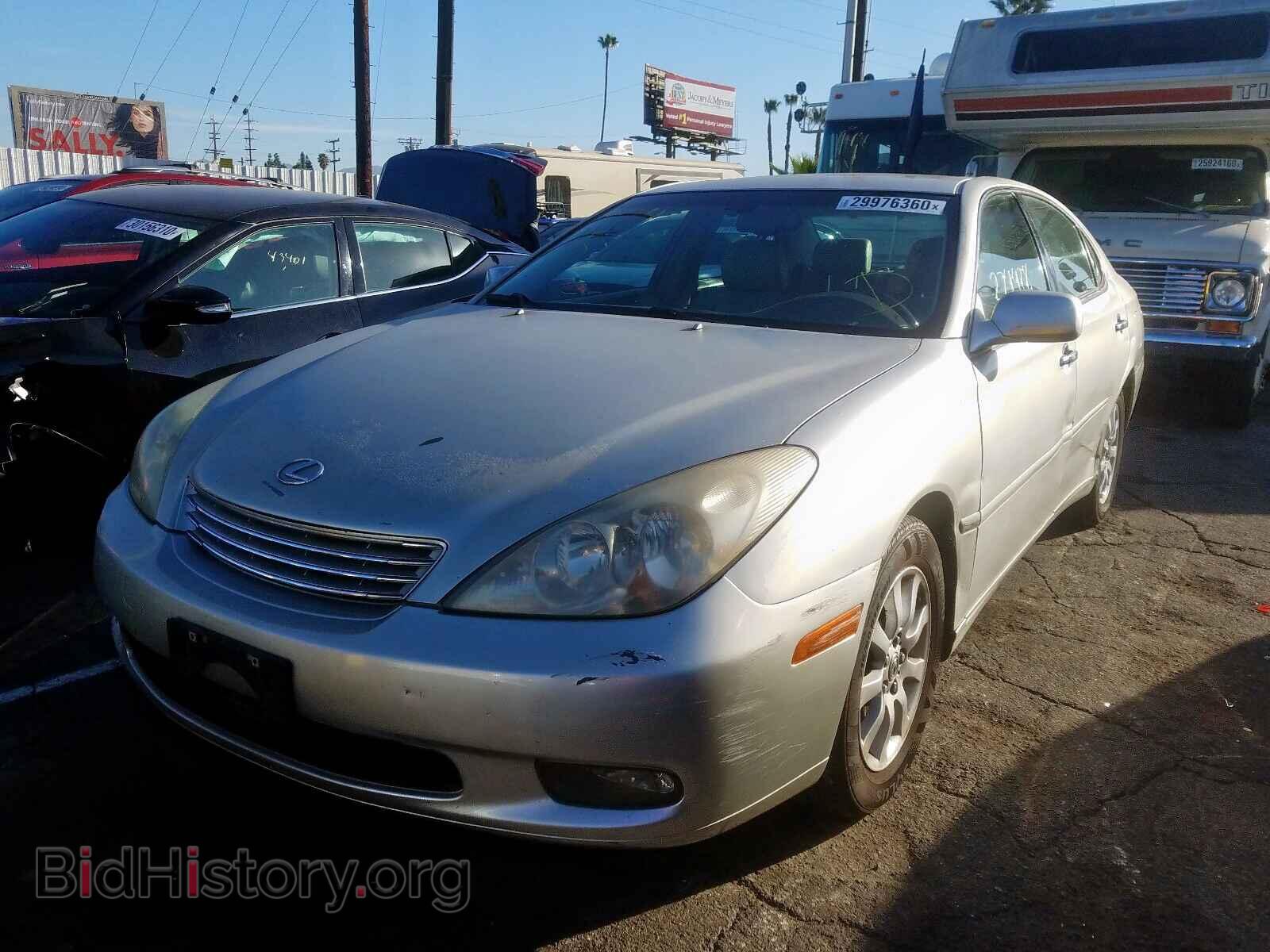 2003 LEXUS ES300 - VIN: JTHBF30G530126797 - Фото 2