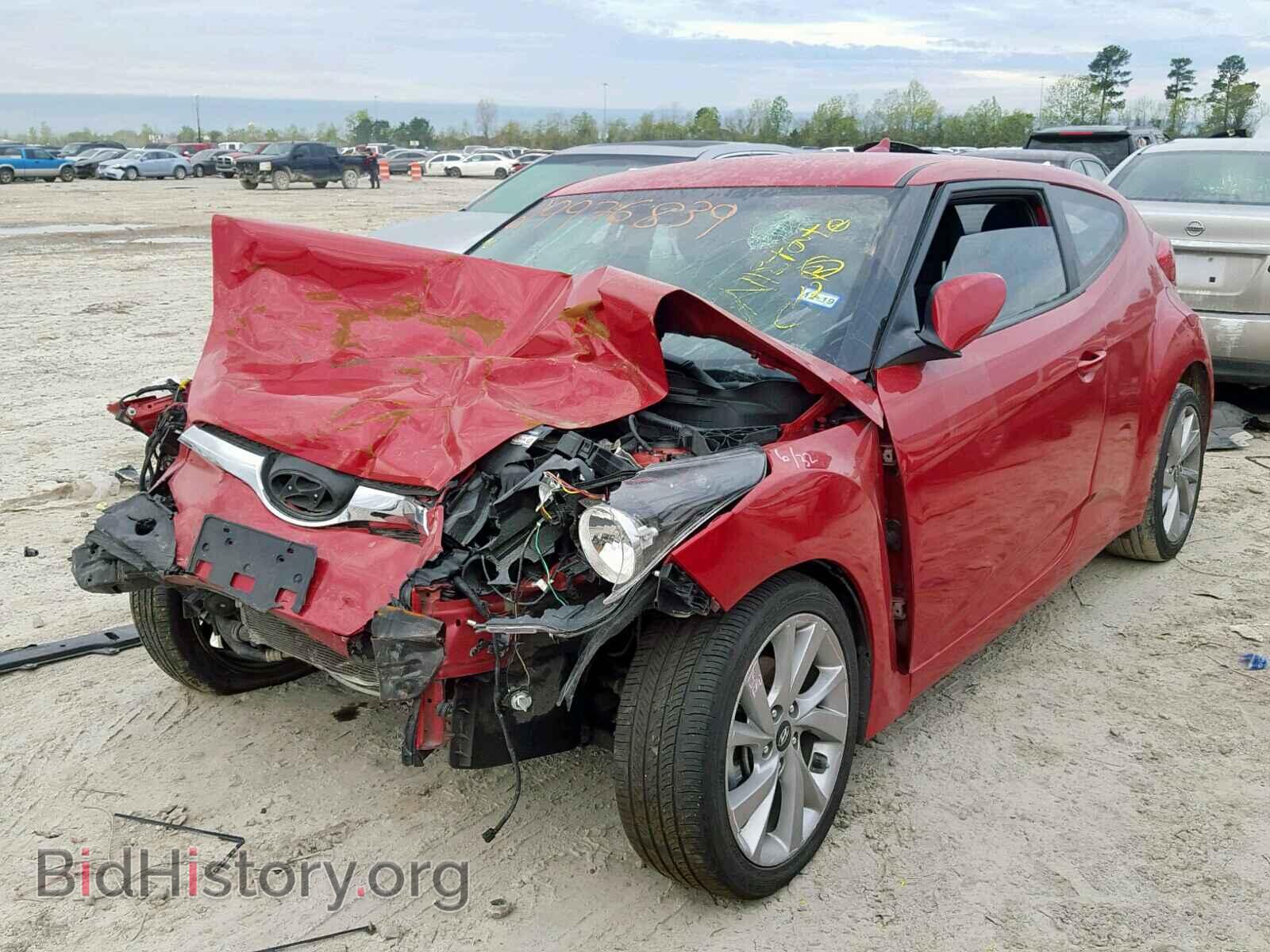 2017 HYUNDAI VELOSTER - VIN: KMHTC6AD2HU305248 - Фото 2